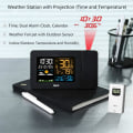 Miniatyrbild 4 av 5: Trådlös termometer hygrometer väderstation med sensor Proje