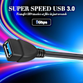 Miniatyrbillede 5 af 5: 2 stk. USB 3.0 han til hun forlængerkabel af Oxsubor