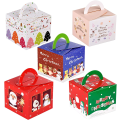 Miniatyrbillede 1 af 5: 15 stk. Julegaveæsker i pap - Julegodter Favor Candy Box