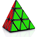 Miniatyrbillede 1 af 5: Pyraminx Speed ​​Puzzle Cube 3x3, Triangle Pyramid Magic Cube Cub