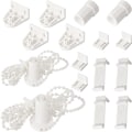 Miniatyrbillede 1 af 5: 2 sæt rulleblind fittings, rulleblind reservedele udskiftning rep