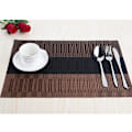Miniatyrbillede 2 af 5: 5 stk. skridsikre PVC-pladeunderlag Vaskbare pladeunderlag (45x30cm)