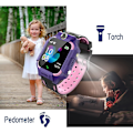 Miniatyrbillede 4 af 5: Smart Watch til børn, Touch Screen Opkaldsfunktion, Skridttæller, Came