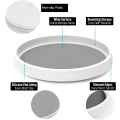 Miniatyrbilde 2 av 5: 1 stk Lazy Susan dreieskive, 360° roterende oppbevaringsbrett, roterende Ki