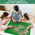 Miniatyrbilde 4 av 5: Puslespillmatte, kan holde opptil 2000 brikker, for voksne og barn
