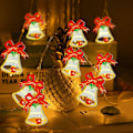 Miniatyrbild 1 av 5: 1 st (klocka) 10 julgransljus, LED-ljusslinga, LED Marocko