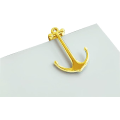 Miniatyrbillede 4 af 5: 2 stk. bogmærke - Guldankerformet metalbogmærker, Crea