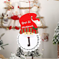 Pikkukuva 2 / 5: Joulupukki roikkuva adventtikalenteri Countdown to Christmas Advent