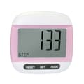 1 st LCD-stegräknare stegkilometer ROSA Rosa