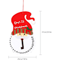 Pikkukuva 3 / 5: Joulupukki roikkuva adventtikalenteri Countdown to Christmas Advent