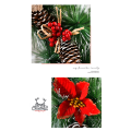 Miniatyrbilde 5 av 5: （3）Julekrans, julestjerne, adventskrans, dørkrans,