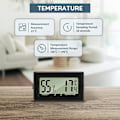 Miniatyrbillede 4 af 5: Mini hygrometer hygrometer termometer LCD digital indendørs tempe