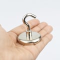 Miniatyrbillede 5 af 5: Neosmuk 10 stk. magnetiske kroge, 10 kg+ stærke magneter med køleskab H
