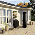 Pikkukuva 4 / 4: Pyramidityylinen terassilämmittimen suojus, musta