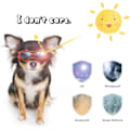 Pikkukuva 4 / 5: Koira Goggles UV-aurinkolasit pienille ja keskisuurille koirille pölytiiviit ja