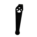 Miniatyrbilde 3 av 5: Holdbar C223-legering CNC-lommeklips bakklemme for Spyderco Para3