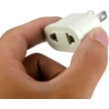 Miniatyrbilde 4 av 5: 3PCS FR til US Adapter Converter Europeisk Plugg til Amerikansk Plugg fo