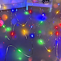 Miniatyrbillede 1 af 5: Farverige lyskæder, 5m 50 LED lyskæder batteri små til