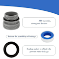Miniatyrbillede 5 af 5: Poolslange Adapter 1 1/4 Tommer til 1 1/2 Tommer, Konvertering af Poolpumper,