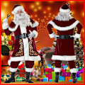 Miniatyrbillede 1 af 5: Julemandskostume Julemand Plus Size XL Kostume