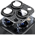 Miniatyrbillede 1 af 5: Til sort iPhone 14 Pro/iPhone 14 Pro Max kamerabeskytter, [One-
