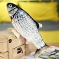 Miniatyrbild 2 av 5: Floppy fisk katt leksak - Katt leksaker för inomhuskatter, 11\" Interaktiv C