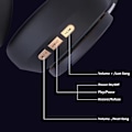 Pikkukuva 4 / 4: Vihreä, uusi langaton Bluetooth-pelikuuloke mikrofonilla