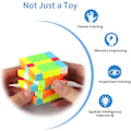 Miniatyrbilde 5 av 5: 5x5 Profesjonell Speed ​​Cube - Rask og jevn spinning - Sterk Dur