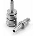 Miniatyrbillede 2 af 5: 6 stk. kompressorluftdyse, 8 mm pneumatisk hurtigkobling, han
