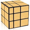 Miniatyrbild 1 av 5: Spegelkub 3x3 Speed ​​Cube Guld Spegelblock Kub 3x3x3 Differ