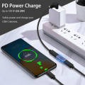 Pikkukuva 5 / 5: Usb Type C 3.2 100w naaras naaras verlengstuk 40gbps 8k adapter U
