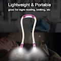 Miniatyrbilde 3 av 5: Hug Light - Fleksibel nakkehengende LED-lys justerbar sammenleggbar L