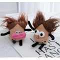 Miniatyrbild 1 av 5: 2-pack stekta potatisflätor docka hänge