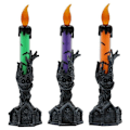 Miniatyrbild 2 av 3: Halloween dekorativa flimrande LED-ljus för hemmafester