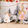 Miniatyrbilde 2 av 5: 4 Engler Dukkeanheng Julepynt Julepynt