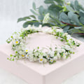 Miniatyrbilde 4 av 5: Boho hårblomsterkrone Kunstig blomsterkrone Brudkrone for W