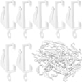 Miniatyrbild 1 av 5: 50-pack gardinglidare med stadigt grepp | Gardinglidare f
