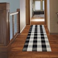 Miniatyrbilde 1 av 5: Rutete bomullsmatter Buffalo 60x180cm Buffa-matter