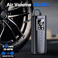 Miniatyrbilde 2 av 5: AP2-P Bil Dekk Pumpe & Powerbank (2i1) 150PSI Sykkel Pumpe Mini