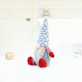 Miniatyrbillede 3 af 4: Juleplysdukke, Sød Siddende Julemandsdværg
