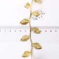 Miniatyrbilde 3 av 5: 50M Gullblad Trim Bånd, Kunstig Vinstokk Blad Bånd Trim Tau