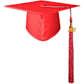 Pikkukuva 1 / 5: GraduationMall Aikuisten valmistujaishattu riipuksella 2022, Unisex High