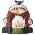 Miniatyrbillede 1 af 5: Velkommen Have Nisser Ornamenter-Have Nisse Statue,Sjov Vandpr