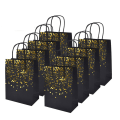 Miniatyrbillede 1 af 5: Sorte, Guld Kærlighed 15 stk. Kraftpose, Papir Gavepose, Kraftpapirpose