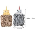 Miniatyrbilde 5 av 5: 2 stk Håndkle Håndkle Chenille Håndkle Søt Dyr Panda