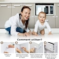 Pikkukuva 3 / 3: Baby Closet Block - Lapsilukko - Ikkuna Kaapin Oven Lukko - H