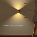 Pikkukuva 5 / 5: Sisäseinävalaisimet 2 kpl, Linkage Sensor Wall Sconce Led Up D