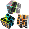 Miniatyrbillede 3 af 5: Cube 5x5x5 Coolzon® Ny Cubo Super Fast Carbon Fiber Sticker