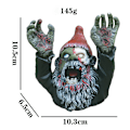 Miniatyrbillede 3 af 4: Zombie Gombie Gotisk Have Statue Gravsten Statue Polyresin Col