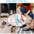 Miniatyrbillede 5 af 5: 6 stk. Lazy Shoe Helper, bærbar plastik skohorn løftehjælp